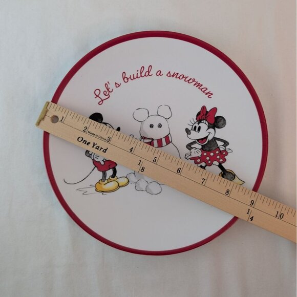 Pottery Barn Kids Mickey Mouse Christmas Dinnerware Plate Bowl Cup Fork Spoon - Picture 12 of 15